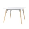 Mesa cuadrada Faz Wood lounge table. Vondom