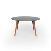 Mesa redonda Faz Wood lounge table. Vondom