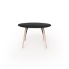 Mesa redonda Faz Wood lounge table. Vondom