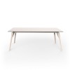Mesa rectangular Faz Wood lounge table. Vondom