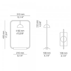 Lámpara sobremesa Cupolina Estiluz