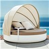Cama Ulm Daybed Ø180 abatible con parasol Vondom