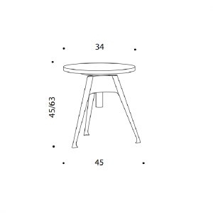 Taburete Atelier Driade