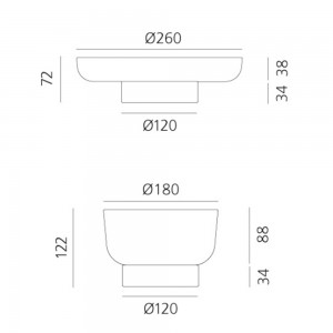 Accesorio cuenco Bonta' Artemide