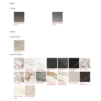 Mesa Atrium Keramik Round Cattelan Italia