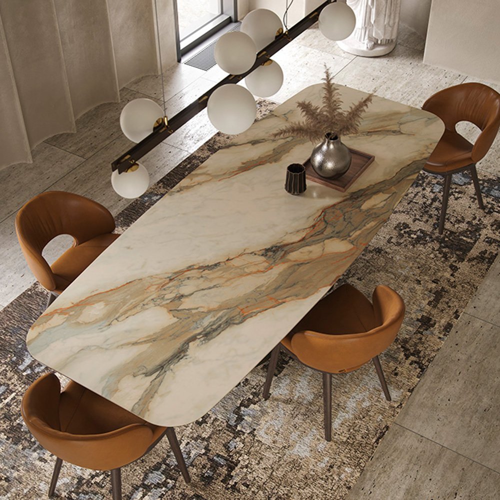 Mesa Scott Keramik de Cattelan Italia. Mesas de cerámica. Mesas de