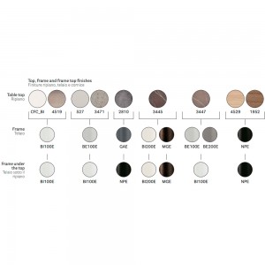 Mesa Arki Outdoor Laminado Pedrali