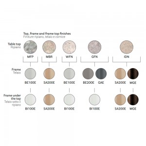 Mesa Arki Outdoor Mármol Pedrali