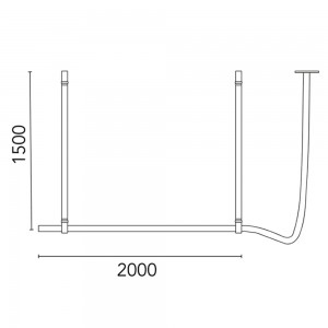 Lámpara suspensión Belt Flos