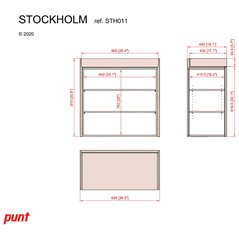 Vitrina Stockholm STH011 Punt