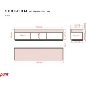 Aparador Stockholm STH351 Punt