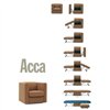 Sillón cama Acca Campeggi