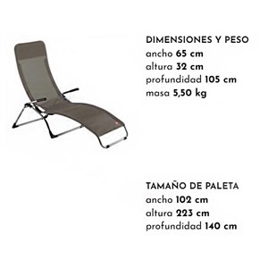 Tumbona Samba Fiam Outdoor