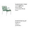 Sillón Mya Lounge Fiam Outdoor