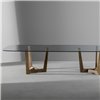 Mesa Art fija cristal Bonaldo