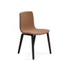 Silla Aava 02 polopropileno tapizada madera Arper