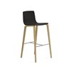 Taburete Aava 02 polipropileno madera Arper