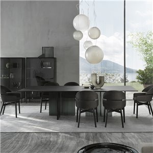 Mesa rectangular Big Wave Ecomalta Fiam