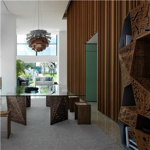 Aparador alto Riddled Totem Horm