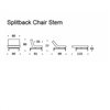 Sillón cama Splitback Stem Innovation Living