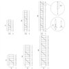 Soporte pie Tria 24/36 Mobles 114