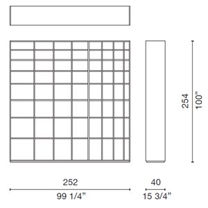 Librería Bookshelf Cappellini