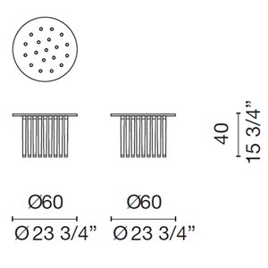 Mesa auxiliar Org Cappellini