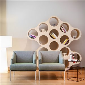 Mesa auxiliar Thin Black Cappellini