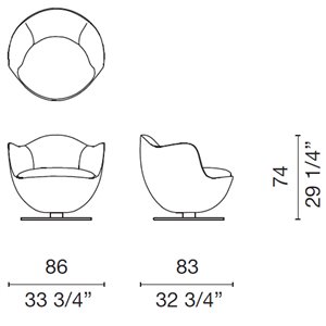 Butaca Dalia Cappellini