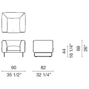 Sillón Elan Cappellini