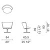 Butaca Embroidery simple Cappellini