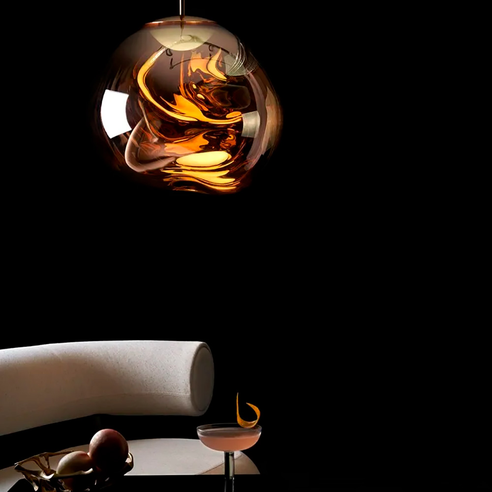 Lámpara suspensión Melt Tom Dixon. Iluminación de diseño original para ...