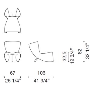 Butaca Felt Cappellini