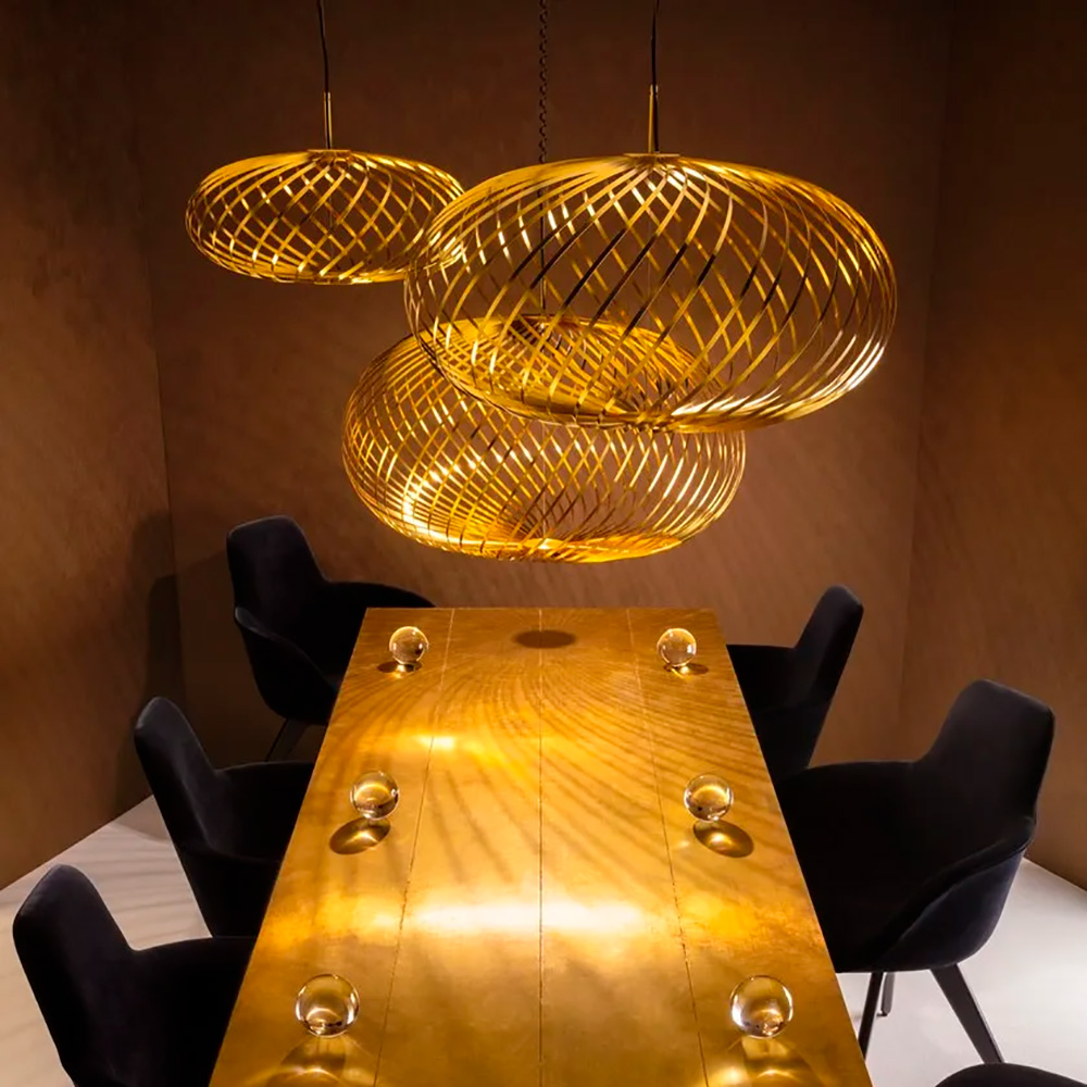 Lámpara suspensión Spring Tom Dixon. Iluminación de diseño original ...