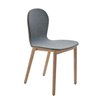 Silla Bac Two tapizada Cappellini