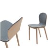 Silla Bac Two tapizada Cappellini