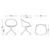 Silla AAC 220 tapizado frontal Hay