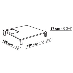 Mesa de centro Bonsai Arflex