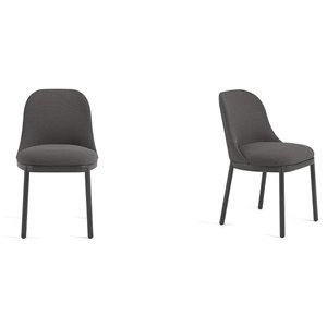 Silla Aleta base madera Viccarbe