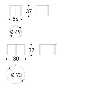 Mesa auxiliar Bahia Varaschin
