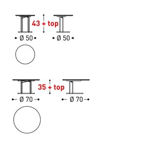 Mesa auxiliar Belt Varaschin