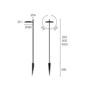 Lámpara pie Salvia Zava
