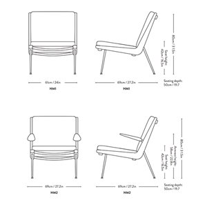 Sillón Boomerang &Tradition