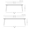 Mesa rectangular In Between &Tradition