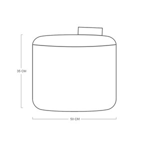 Puff Point Velvet Fatboy