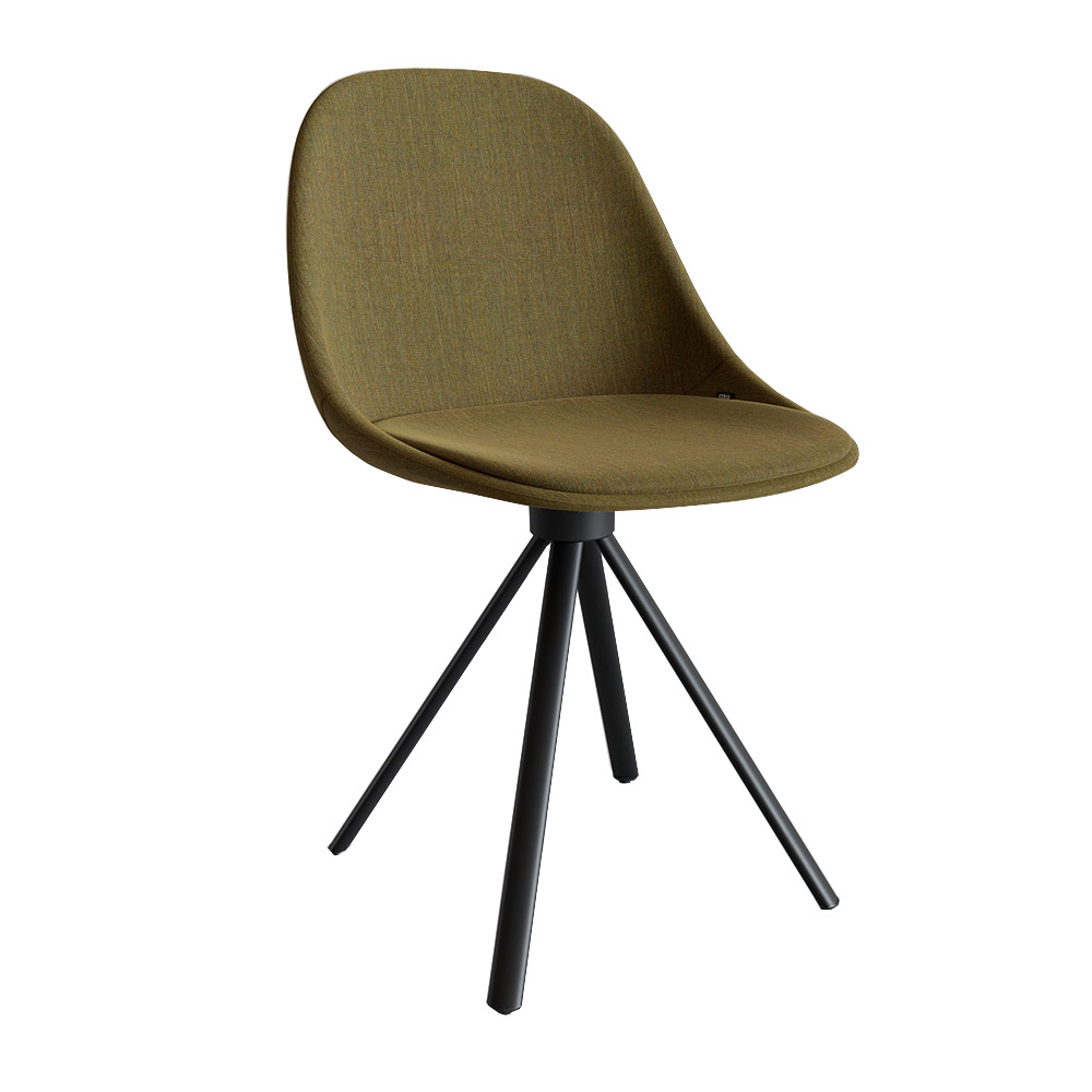 Silla Mate Spin tapizada Enea