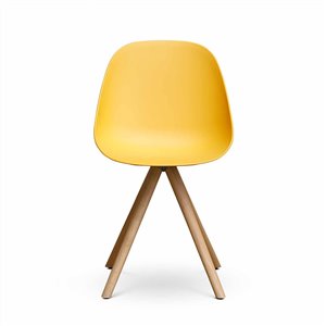 Silla Mate Spin wood Enea