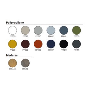 Silla Mate Spin wood Enea