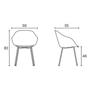Silla Lore 4L polipropileno Enea