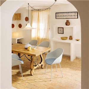 Silla Lore 4L con cojín polipropileno Enea